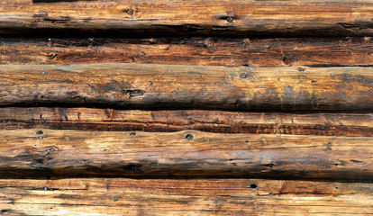 Fototapeta premium fond bois façade chalet 