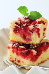raspberry sponge cake