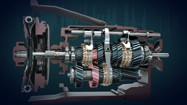 operation of the pinion gear