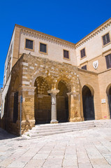 Portico dei Templari. Brindisi. Puglia. Italy.