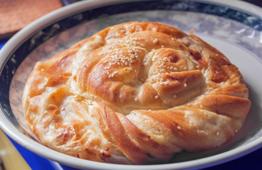 Fresh cake round shape