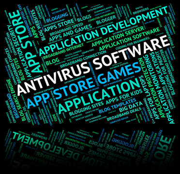 Antivirus Software Indicates Spyware Words And Unsecured