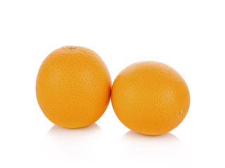 orange isolated on white background