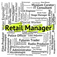 Retail Manager Represents Retailing Supervisor And Employee