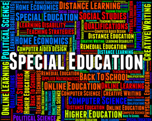Special Education Represents Gifted Children And Development