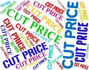 Cut Price Indicates Expense Reduce And Reduction