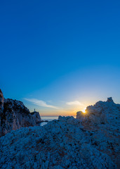 Lefkas island lighthouse Greece