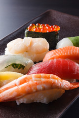 にぎり寿司の盛合せ