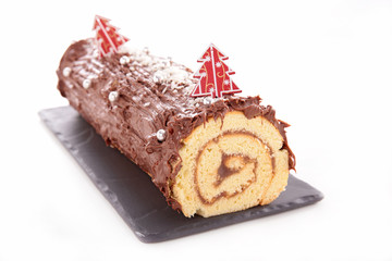 christmas yule log