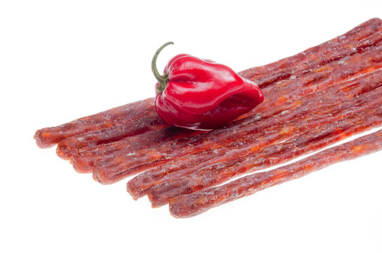 Ca&ntilde;itas de chorizo