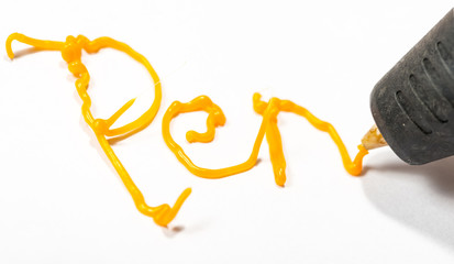 Drawings made with a 3d-pen.

