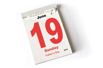 19. June 2016 Fathers Day