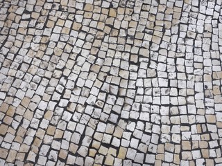 Texture tile Street in Portuguese style