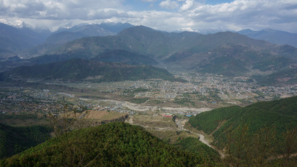Fototapeta na wymiar Mountains in Nepal