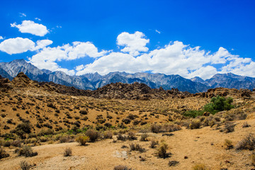 Alabama Hills rock formation, Sierra Nevada