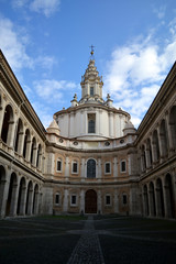 Fototapeta na wymiar Iglesia en Roma