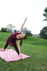 Fototapeta premium ヨガのポーズ