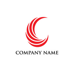 Obraz premium wing business logo