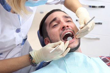 The concept of healthy teeth.