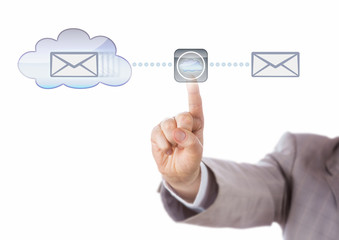 Hand Mirroring Data Via The Cloud