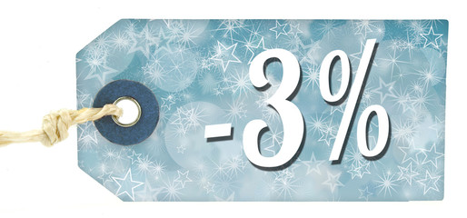 3% Rabatt