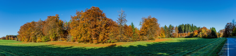 Der goldene Herbst in Bayern