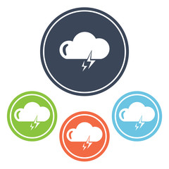 Storm weather icon