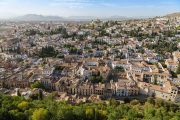 Fototapeta premium Grenade perle de l'Andalousie en Espagne.