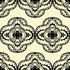 seamless black pattern