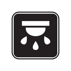 System against fire icon