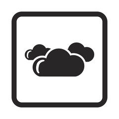 Cloudy weather icon