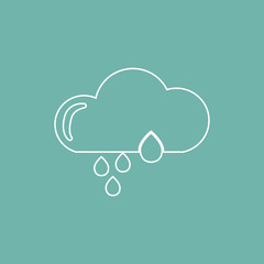 Rainy weather icon