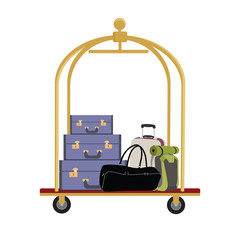 Hotel luggage cart © viktorijareut