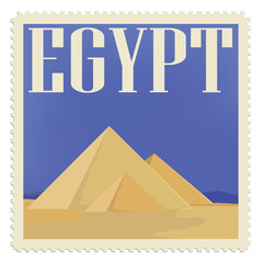 Egypt post stamp