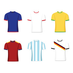 Naklejka premium Football uniform