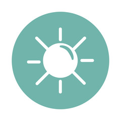 Sunny weather icon