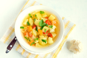 Vegetable soup