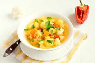 Vegetable soup