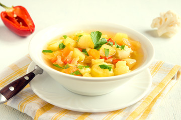 Vegetable soup