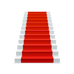 Red carpet taircase
