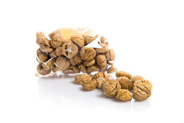 Dried chestnuts