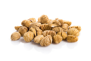 Dried chestnuts