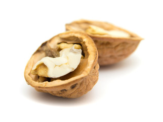 walnuts isolated