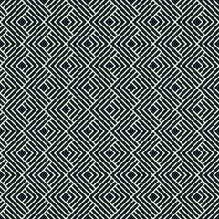 black and white outline pattern of corners