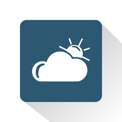 Partly cloudy weather icon