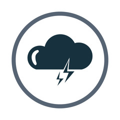 Storm weather icon