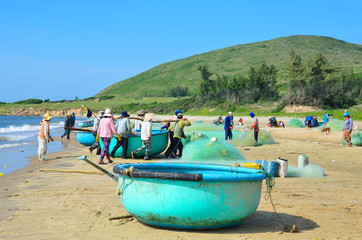 Mui ne fishing village
