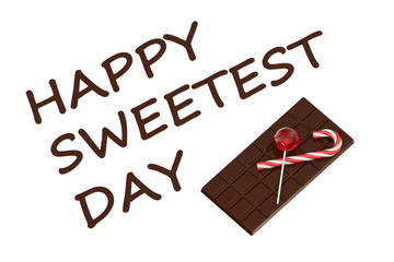 Happy Sweetest Day concept