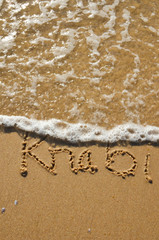 Krabi beach