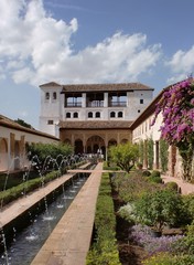 Obraz premium jardin Alhambra,Granada